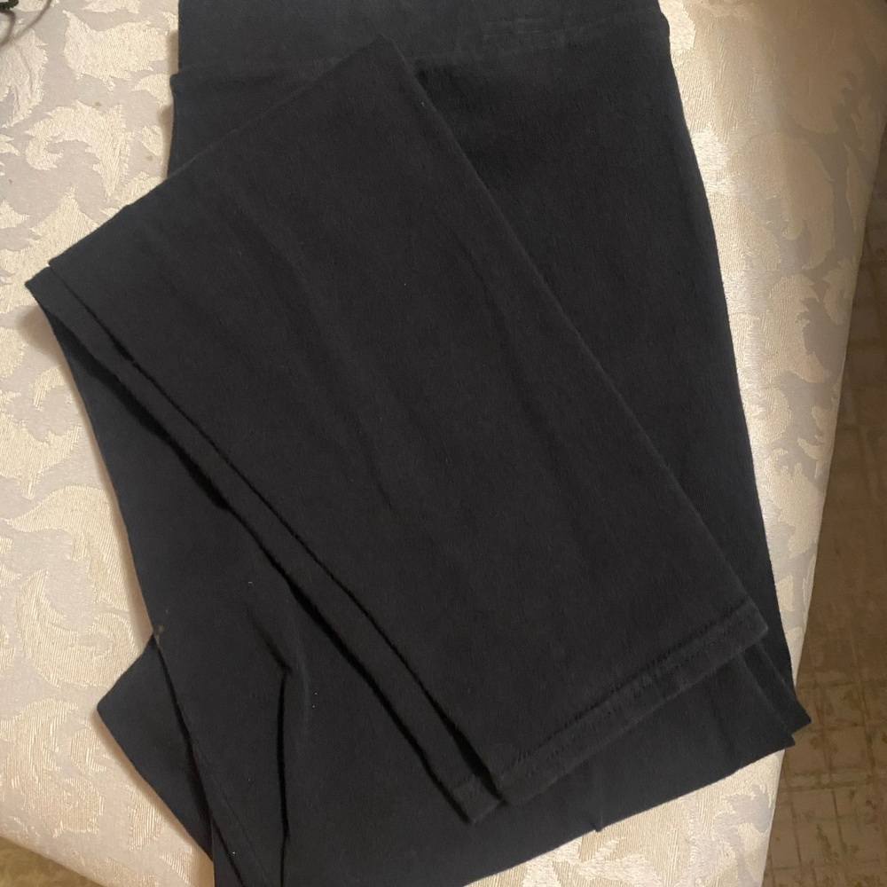 Lauren Conrad cotton leggings. Black size large.